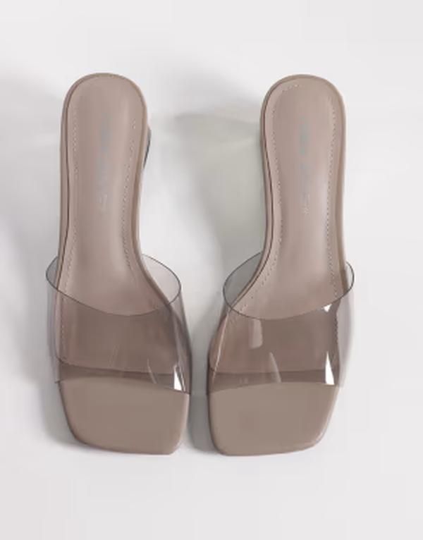 パブリックデザイア レディース シューズ サンダル Public Desire Juno wedge sandals Gray グレー