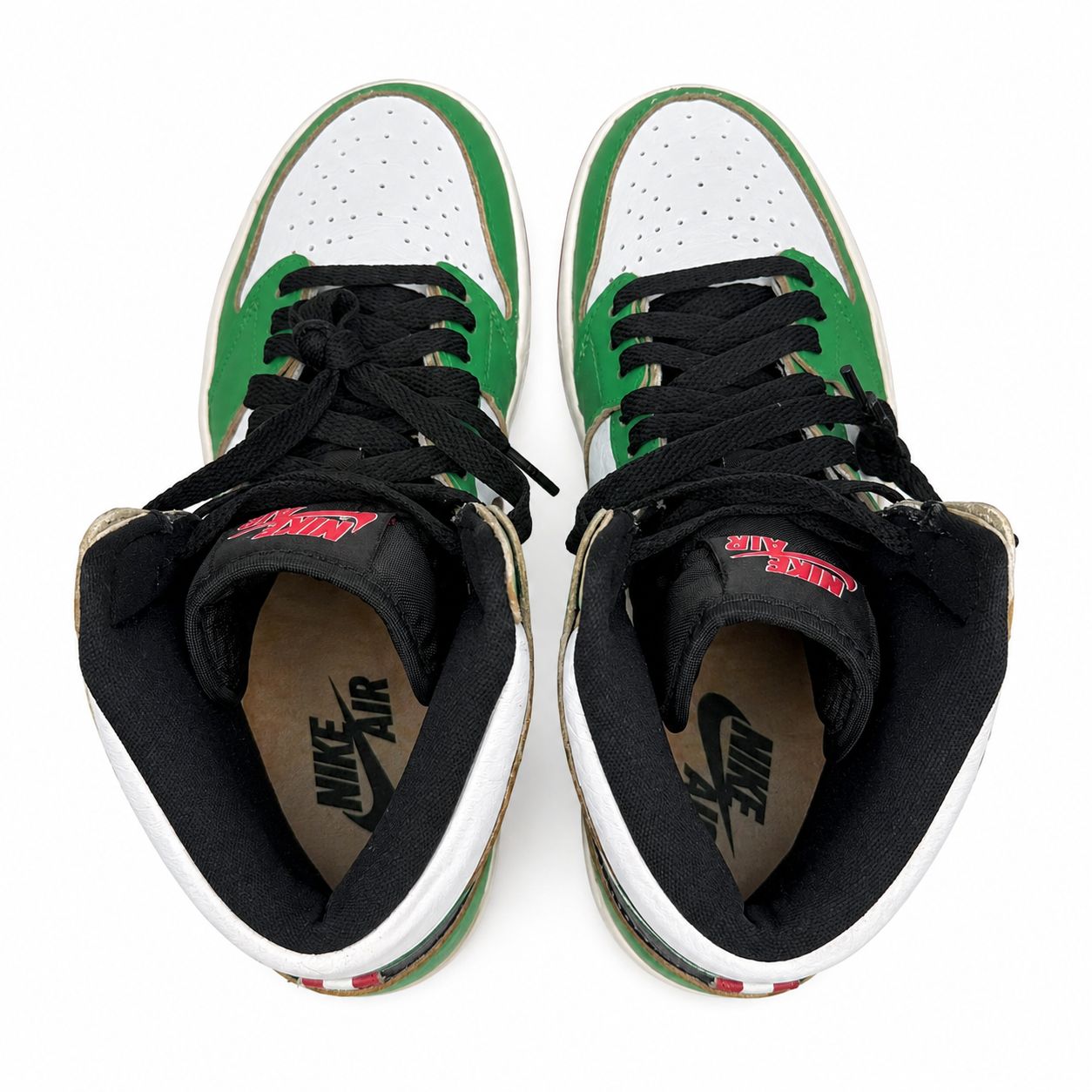 人気 NIKE AIR JORDAN 1 HIGH OG GREEN WHITE BLACK エア ジョーダン 1 