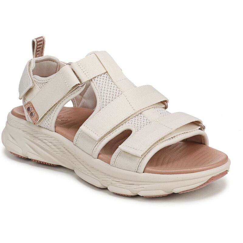 ライカ レディース シューズ サンダル Ryka Devotion Max T Strap Womensandals Beige ベージュ