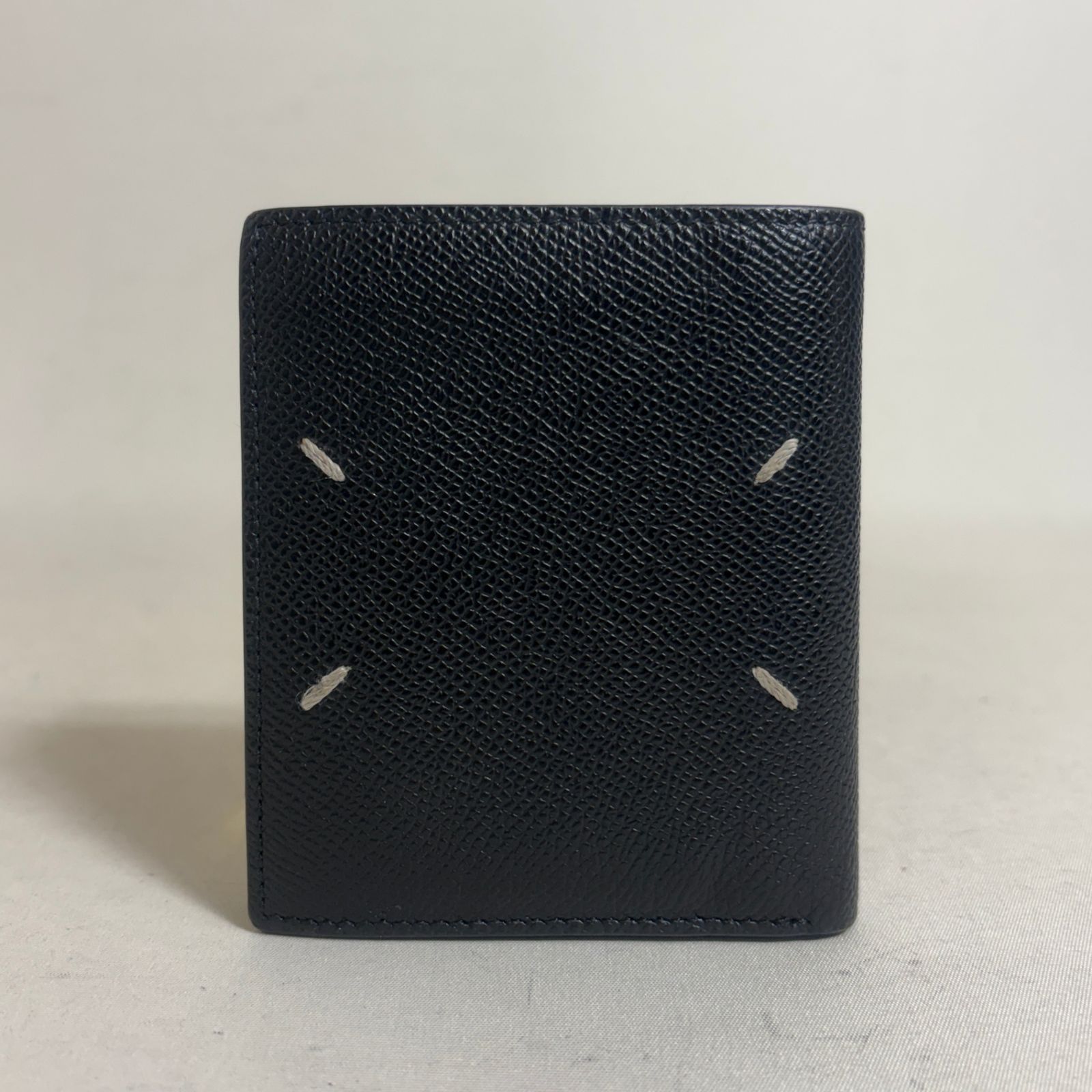 2604-51｜メゾンマルジェラ ウォレット 財布 レザー ブラック