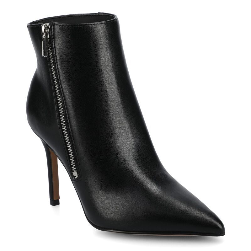 ジャーニー レディース シューズ ブーツ・レインブーツ ヒール Journee Collection Leyna Womenstiletto Heel Zipper Detail Dress Booties Black ブラック