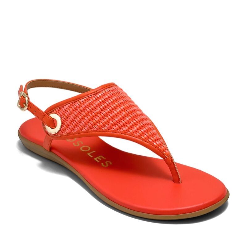 エアロソールズ レディース シューズ サンダル Aerosoles Conclusion Womens Thong Sandals Orange オレンジ