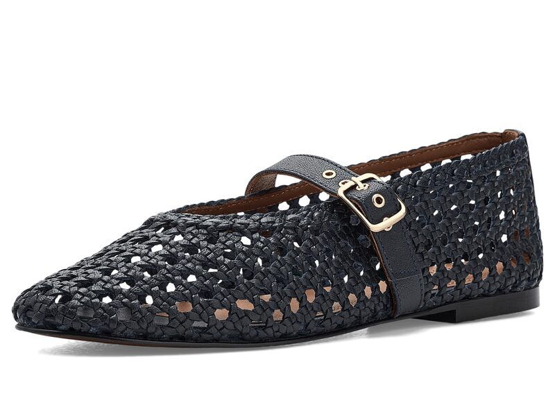 メイドウェル レディース シューズ サンダル Madewell Remy Grommet Mary Jane Open Weave Craftsman Blue ブルー