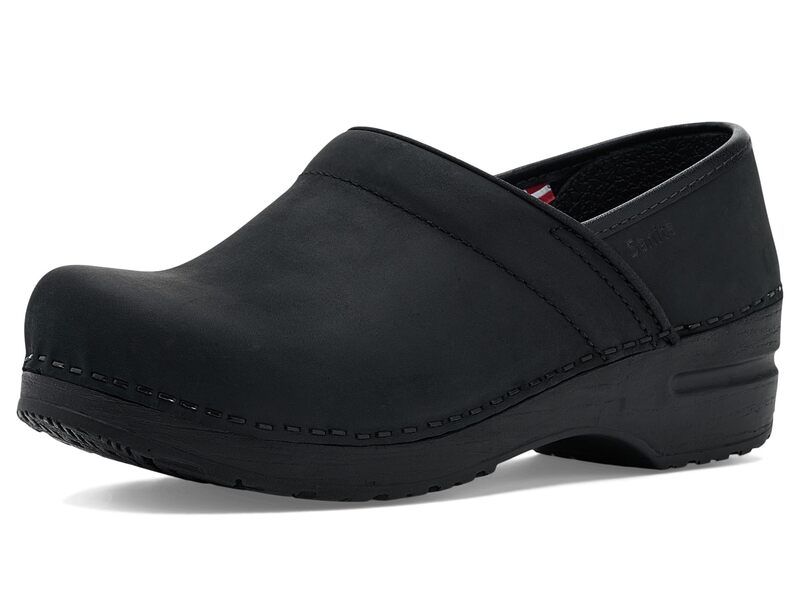 サニータ レディース シューズ サンダル Sanita Professional Oiled Nubuck Black ブラック
