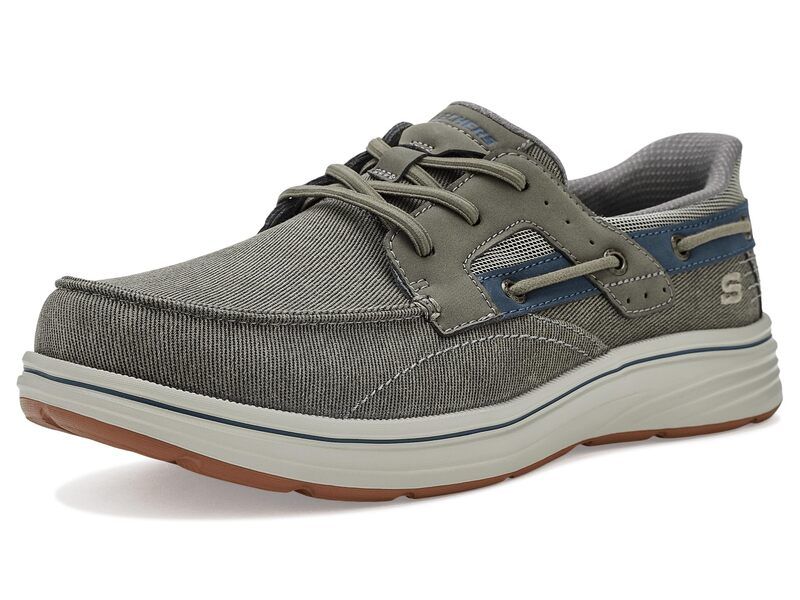 スケッチャーズ メンズ シューズ スニーカー SKECHERS Troutt Davey Grey グレー