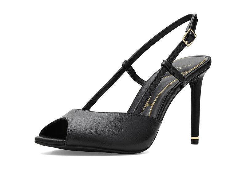 ケネスコール レディース シューズ サンダル Kenneth Cole New York Londyn Black Leather ブラック