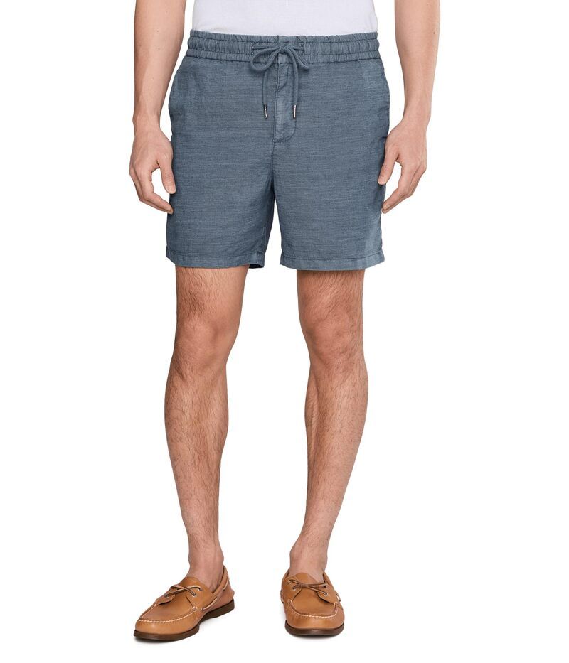 ジョンバルベイトス メンズ ボトムス ハーフパンツ・ショーツ ショートパンツ John Varvatos Daryl Shorts Oiled Blue ブルー