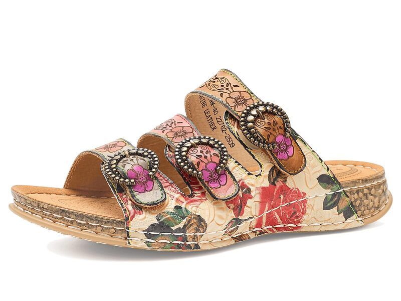 スプリングステップ レディース シューズ サンダル LArtiste by Spring Step Gottahave Tan Multi タン