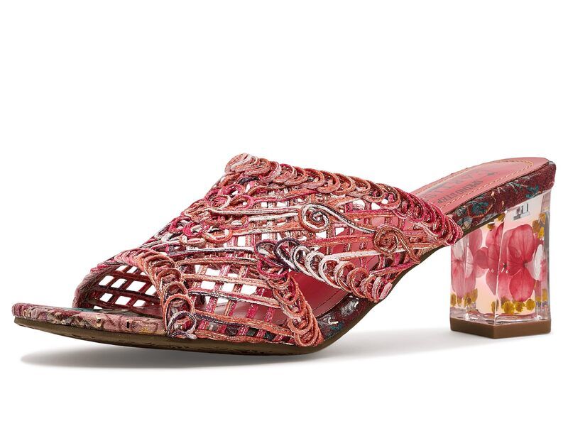 スプリングステップ レディース シューズ ヒール LArtiste by Spring Step Lacyloops Fuchsia Multi フューシャ