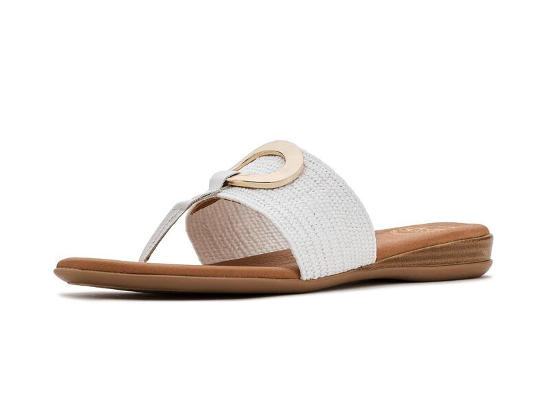 アンドレアース レディース シューズ サンダル Andre Assous Nixi White ホワイト