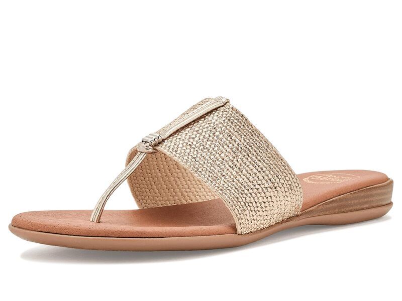 アンドレアース レディース シューズ サンダル Andre Assous Nice Woven Platino