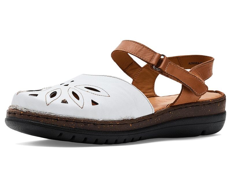 スプリングステップ レディース シューズ サンダル Spring Step Azmira White Multi ホワイト