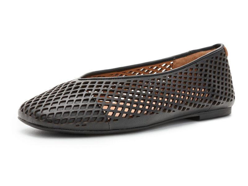 ケネスコール レディース シューズ サンダル Gentle Souls by Kenneth Cole Willow Perf Black Leather ブラック