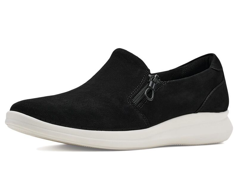 クラークス レディース シューズ スニーカー Clarks Lynell Sky Black Nubuck ブラック