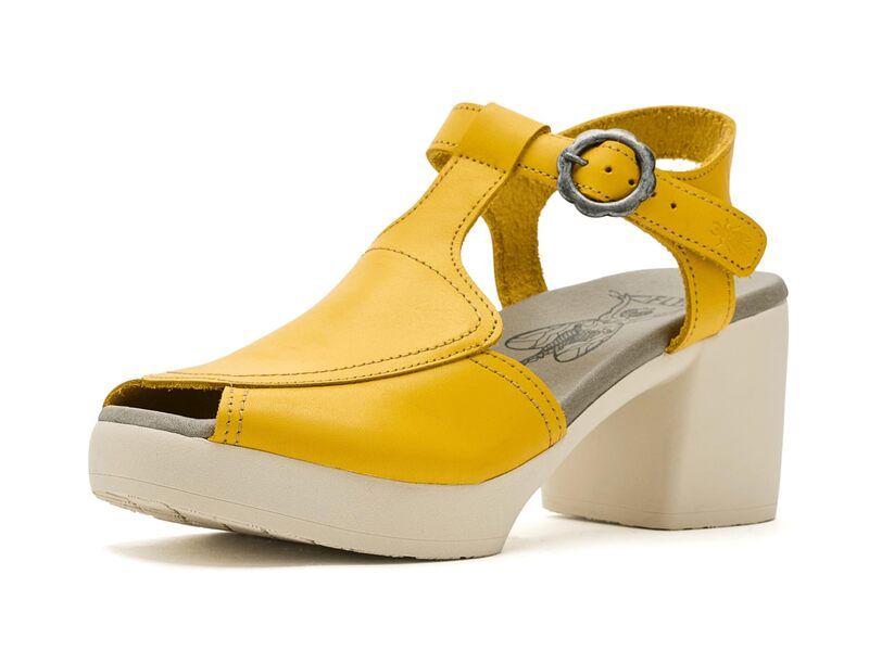 フライロンドン レディース シューズ ヒール FLY LONDON Flig419flyellow イエロー