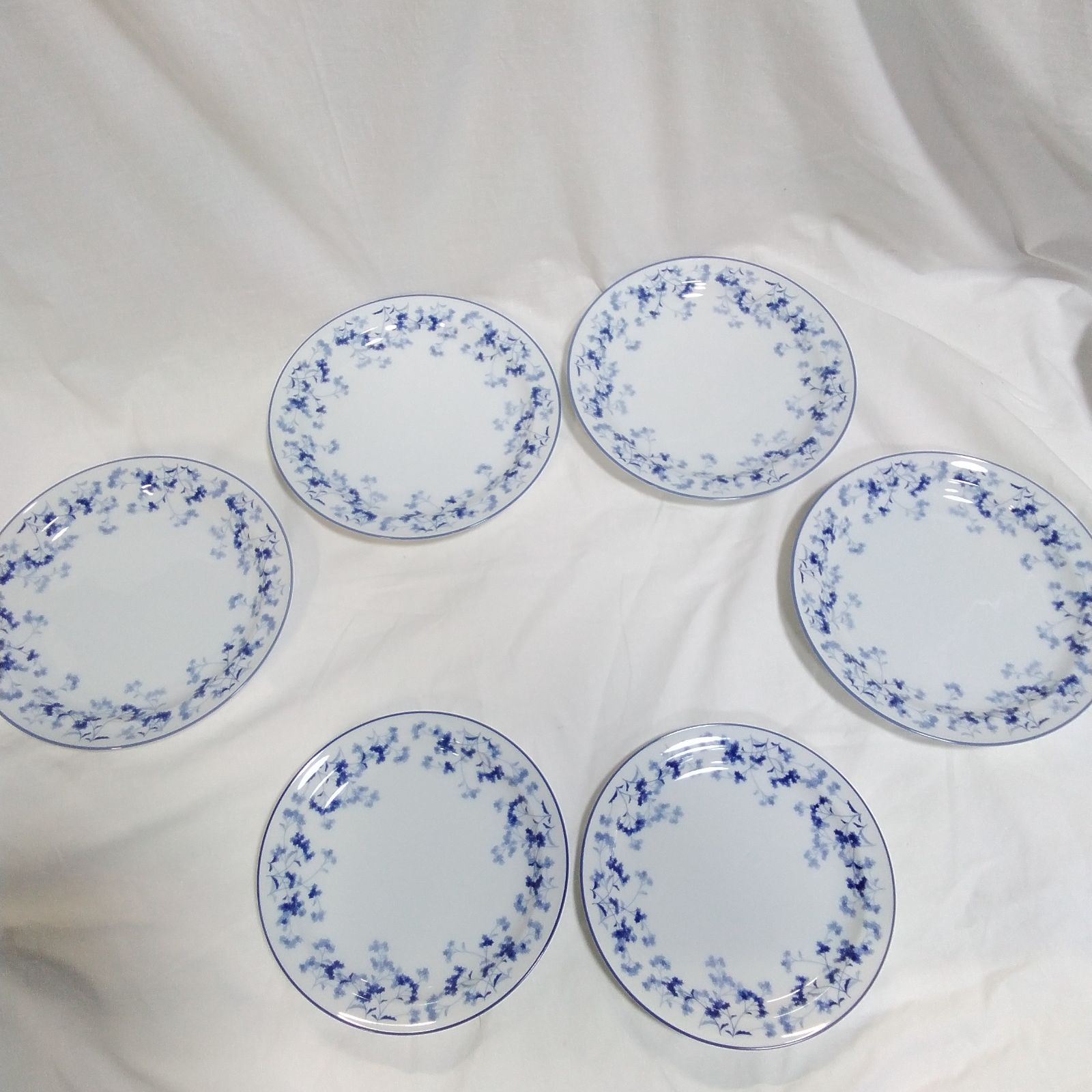 Noritake バイオレットディナープレート6枚セット ノリタケ 日本の食器 ディナープレート 6枚セット 20㎝×4 16㎝×2 中皿 食器