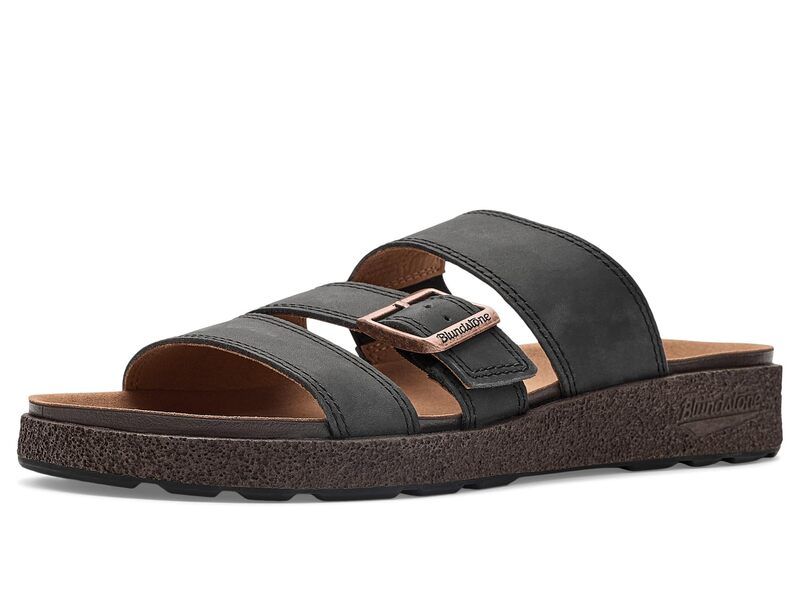 ブランドストーン メンズ シューズ サンダル Blundstone Aerocork Sandals Rustic Black ブラック