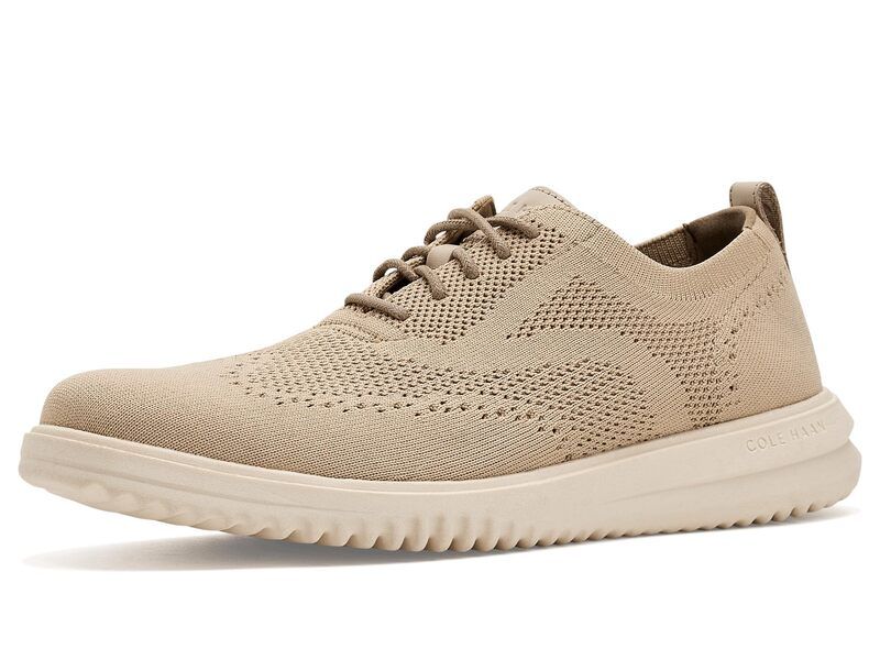 コールハーン メンズ シューズ オックスフォード ウィングチップ Cole Haan Grand Stitchlite Wingtip Light SesameOx