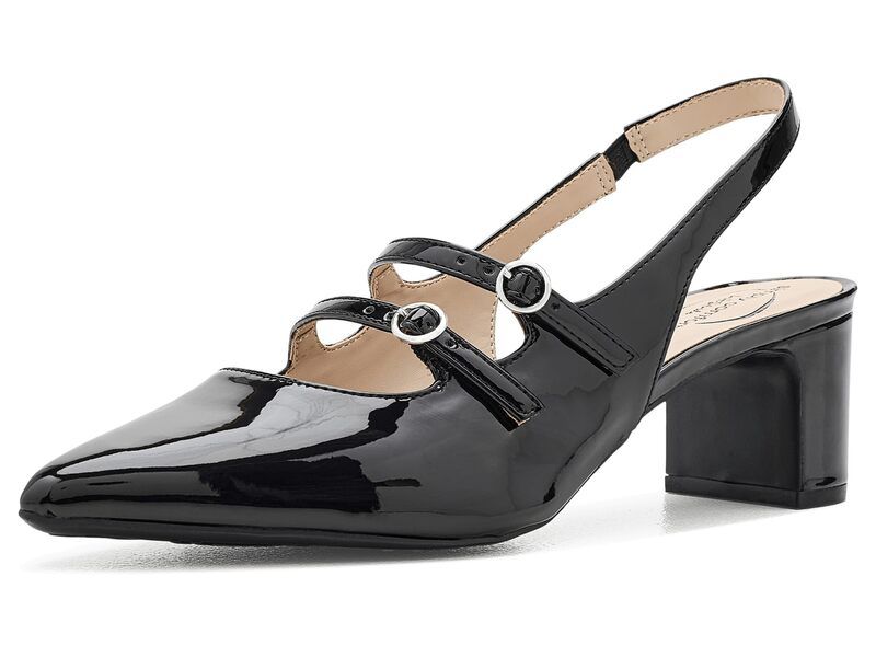 ライフストライド レディース シューズ ヒール LifeStride Missy Slingback Shoes Black ブラック