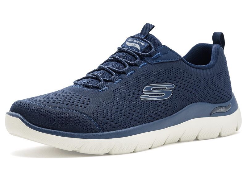 スケッチャーズ メンズ シューズ スニーカー SKECHERS Arch Fit Summits Navy ネイビー