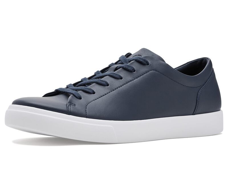 エコー メンズ シューズ スニーカー レース ECCO Soft 10 Classic LaceUp Sneakers Marine