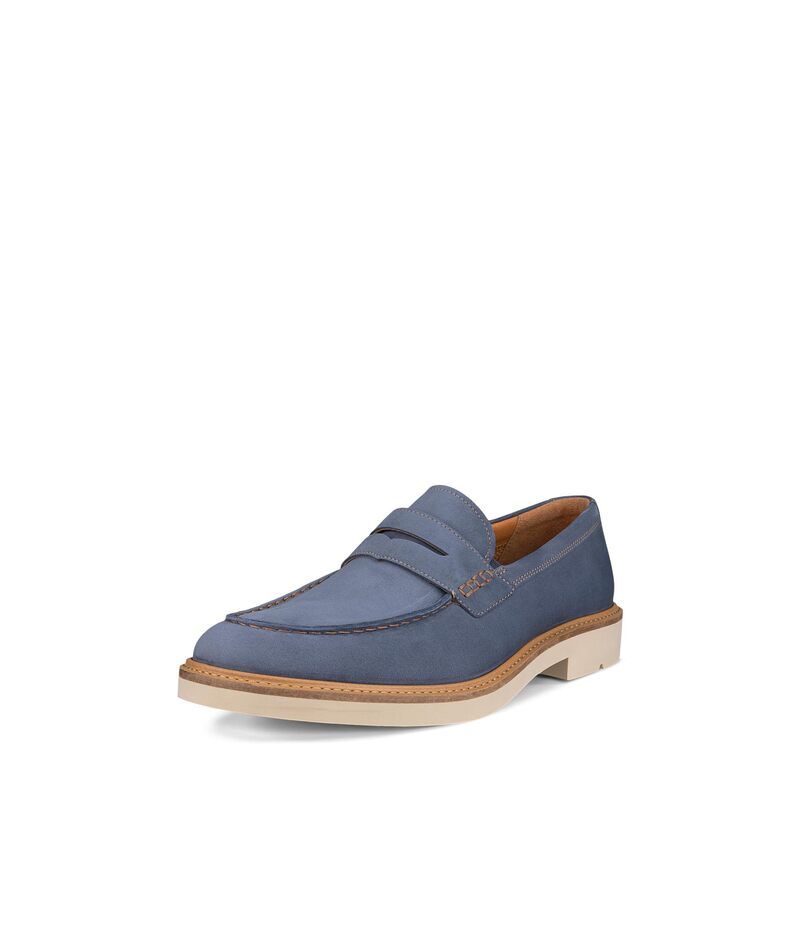 エコー メンズ シューズ スリッポン・ローファー ECCO London Penny Loafer Ombre