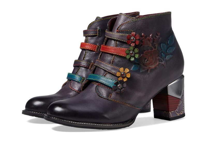 スプリングステップ レディース シューズ ブーツ・レインブーツ LArtiste by Spring Step Maleeka Purple Multi パープル