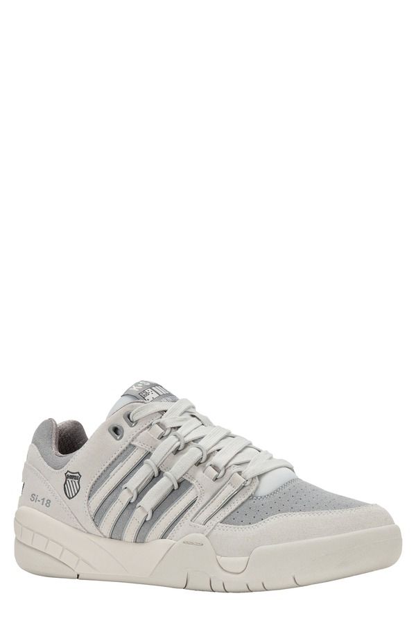 ケースイス メンズ シューズ スニーカー KSwissI18 International Sneaker Oyster Mushroom Grey グレー