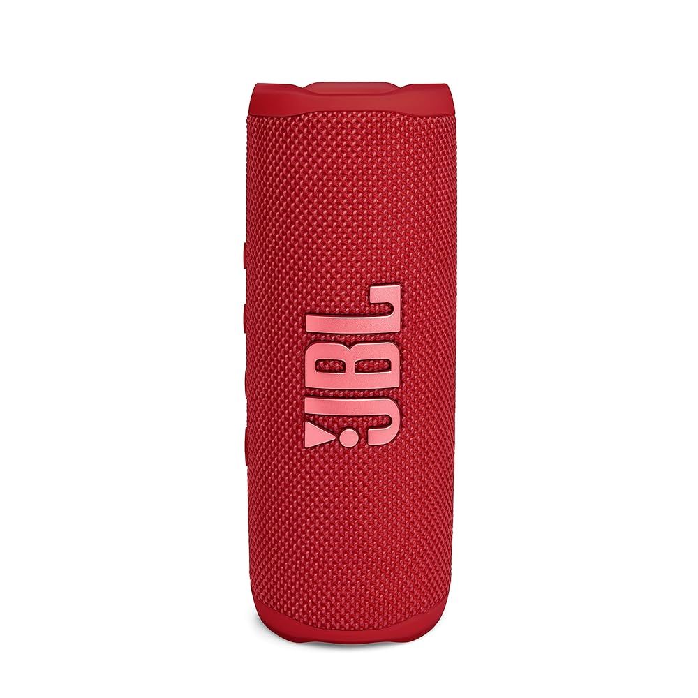 JBL FLIP6 Bluetoothスピーカー 2ウェイ・スピーカー構成/USB C充電/IP67防塵防水/パッシブラジエーター搭載/ポータブル レッド JBLFLIP6RED