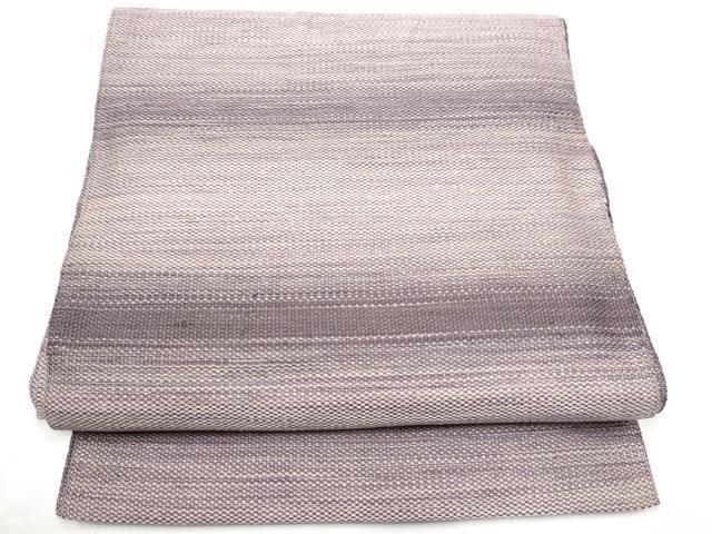 平和屋着物●八寸名古屋帯　紬地　霞文　正絹　逸品　CABG8818hy 21,450円