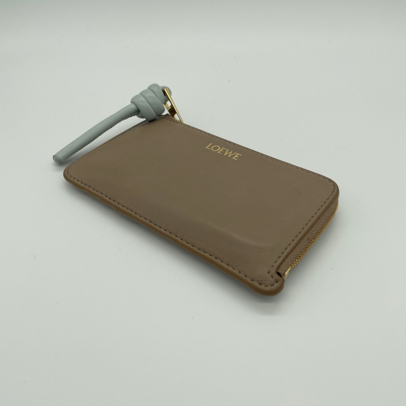 2605-80｜ロエベ フラグメントケース レザー ベージュ