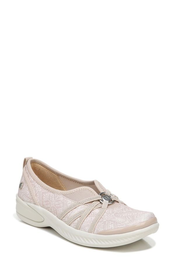ライフストライド レディース シューズ スリッポン・ローファー LifeStride Niche SlipOn Shoe Beige Batik Print ベージュ