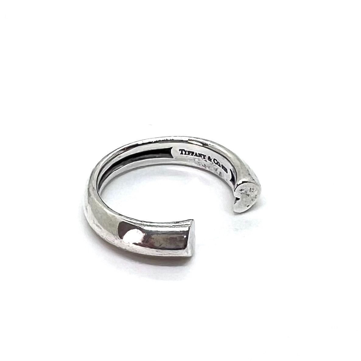 美品☆ TIFFANY＆CO ティファニー リング テンダネスハート シルバー