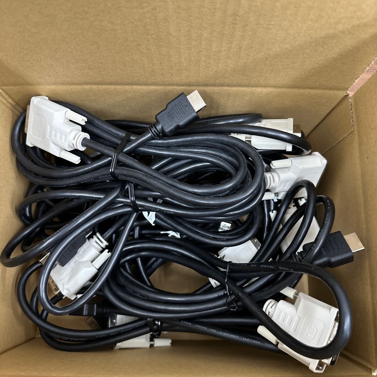100本セット　HDMI to DVI-D 変換ケーブル　中古品