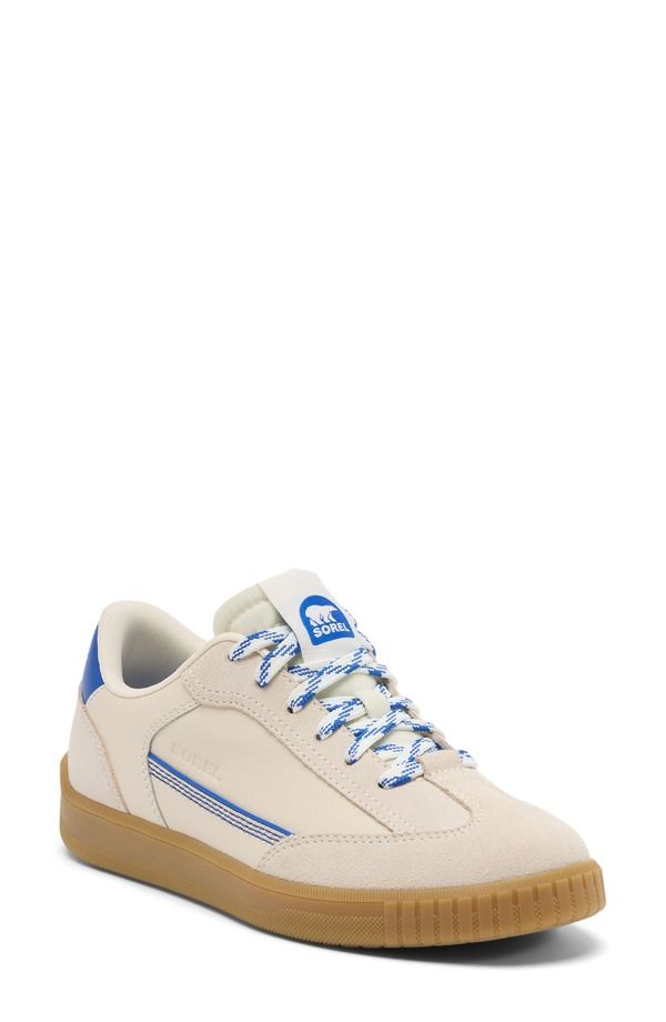 ソレル レディース シューズ スニーカー レース SOREL Ona Drift LaceUp Sneaker Chalk Azul チョーク