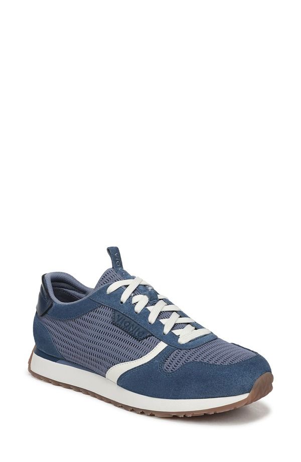 バイオニック レディース シューズ スニーカー メッシュ Vionic Monarch Mesh Sneaker Pacific Blue ブルー