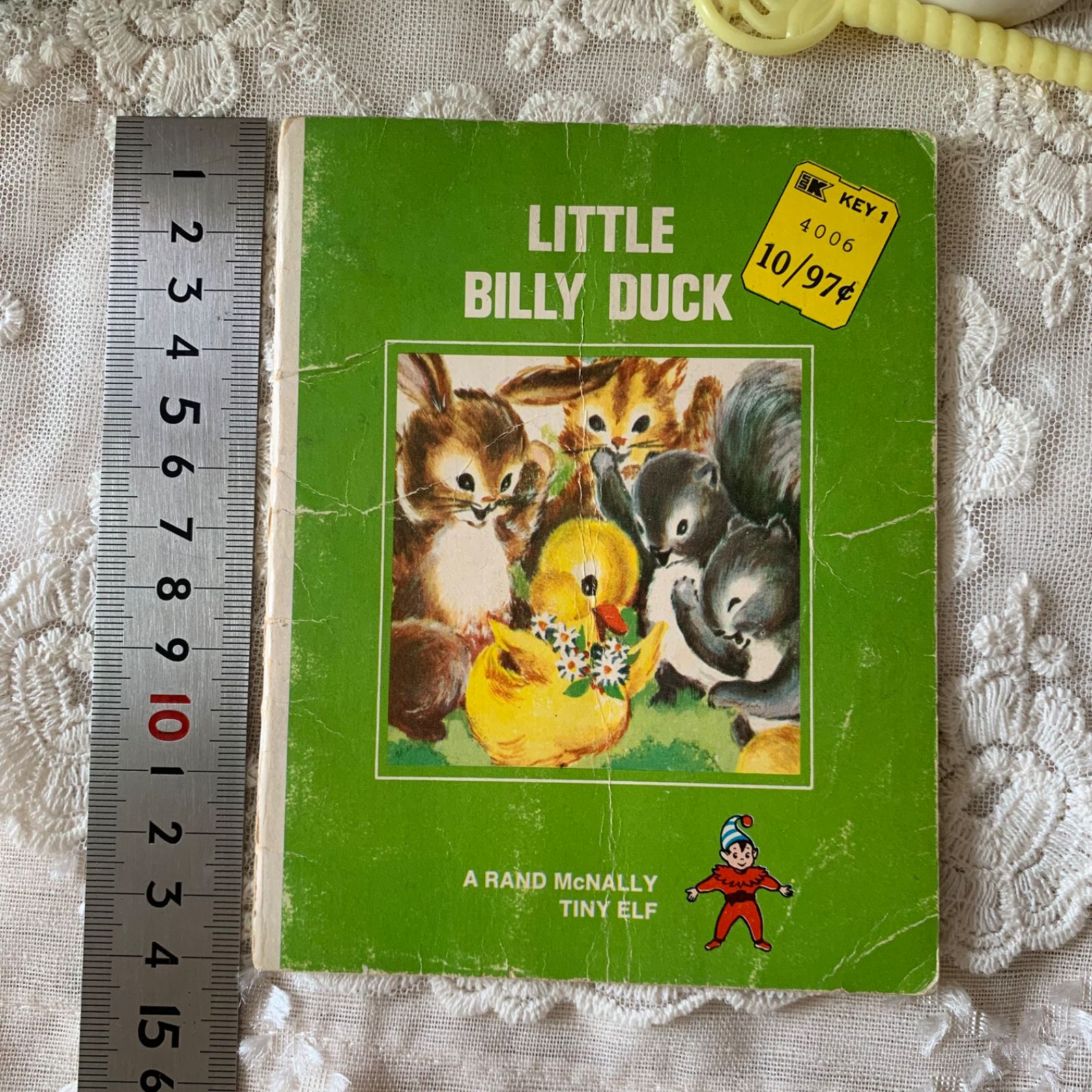 ヴィンテージ絵本 LITTLE BILLY DUCK ジャンクジャーナル素材 洋書