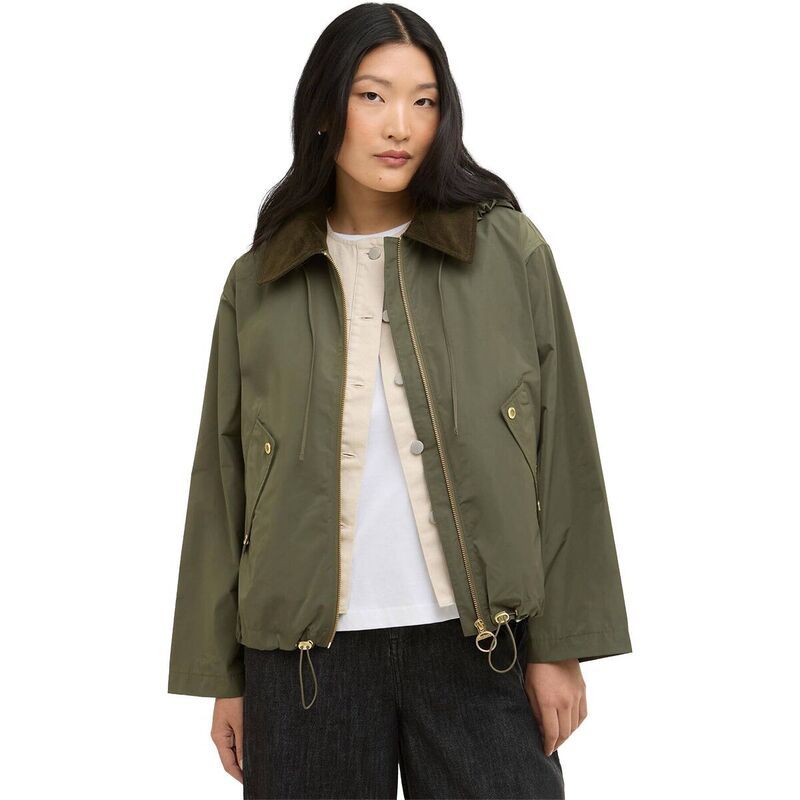 バブアー レディース アウター ジャケット・ブルゾン Barbour Weaver Showerproof Jacket Womens Ivy GreenAncient グリーン