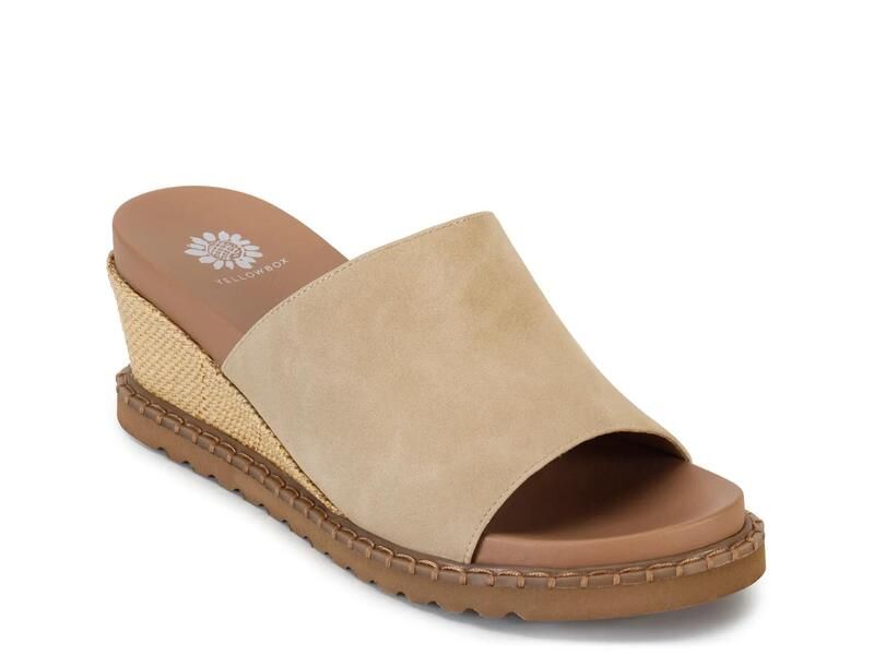 イエローボックス レディース シューズ サンダル Yellow BoxMarcie Wedge Sandal Sand サンド