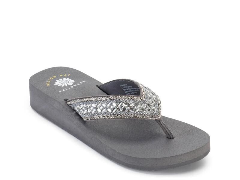 イエローボックス レディース シューズ サンダル Yellow BoxCharlton Wedge Sandal Grey グレー