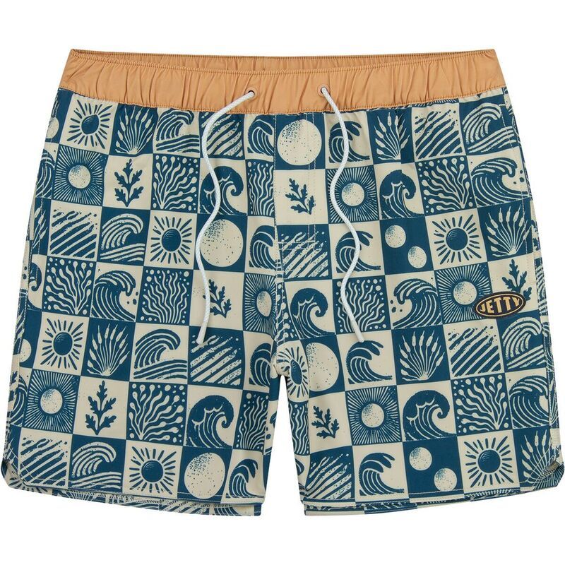 ジェッティ メンズ 水着 ハーフパンツ・ショーツ Jetty Bayside Volley Short Mens Oyster Blue ブルー
