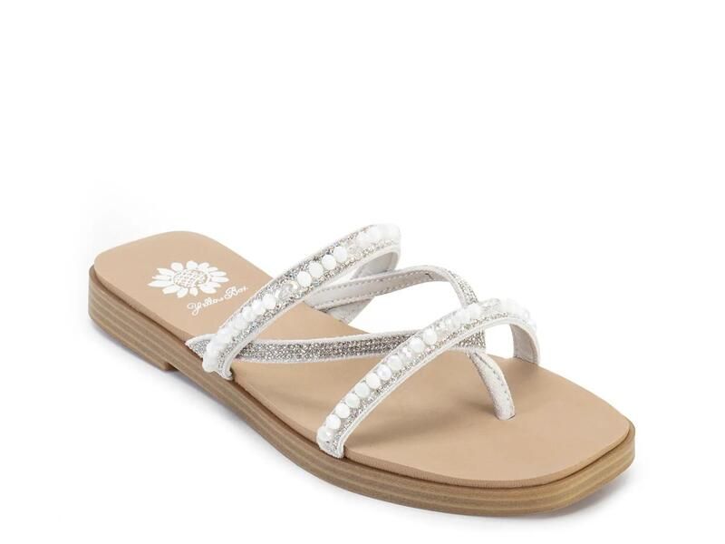 イエローボックス レディース シューズ サンダル Yellow BoxLela Sandal Ivory アイボリー
