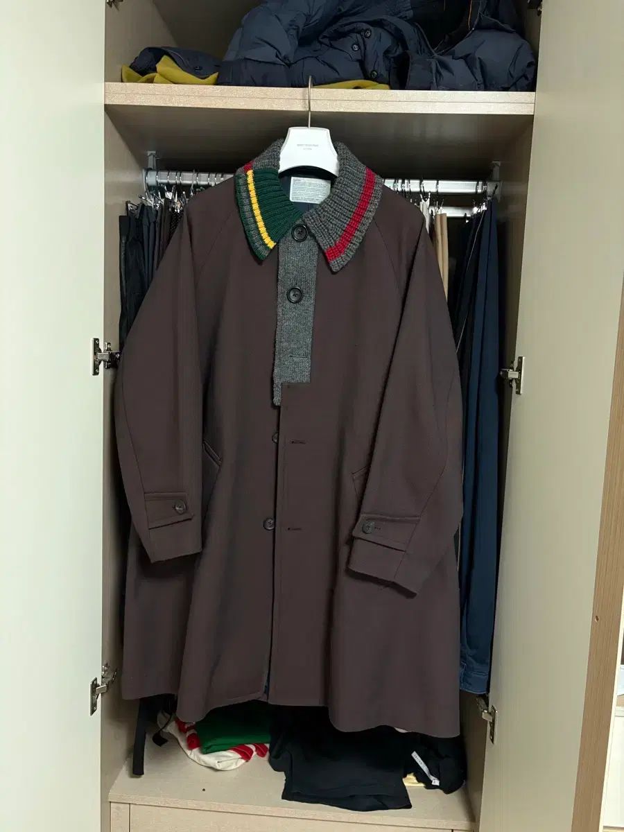 kolor 22aw ニット キング コート