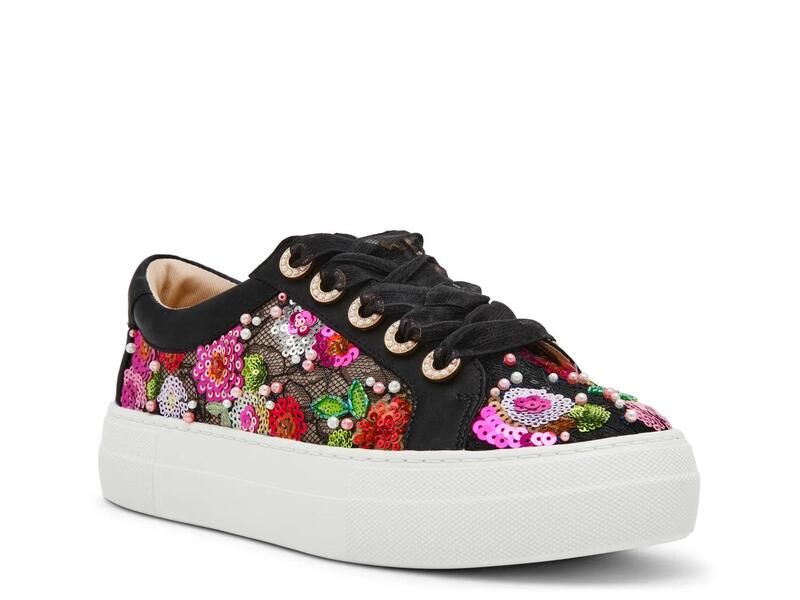 ベッツィジョンソン レディース シューズ スニーカー プラットフォーム Betsey JohnsonBonny Platform Sneaker BlackMulticolor ブラック 26,100円