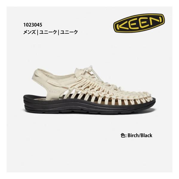 【セール】新品　KEEN　1023045　メンズ ユニーク ユニーク　サンダル　Birch/Black　US9　27.0cm