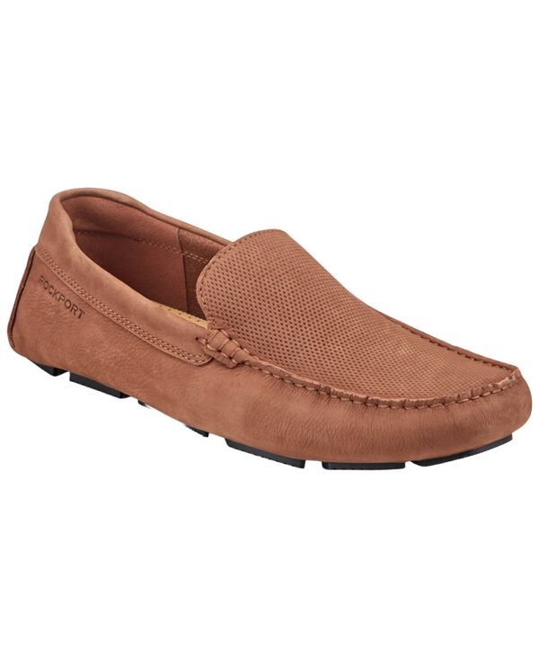 ロックポート メンズ シューズ スリッポン・ローファー Rockport Mens Rodger Dress Casualoafers Brown Leather ブラウン