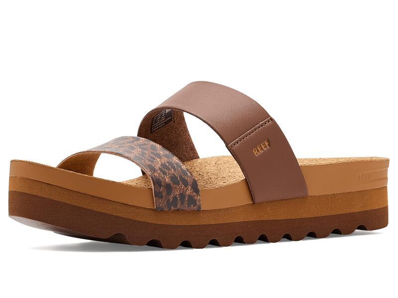 リーフ レディース シューズ サンダル Reef Cushion Vista Hi BrownLeopard ブラウン
