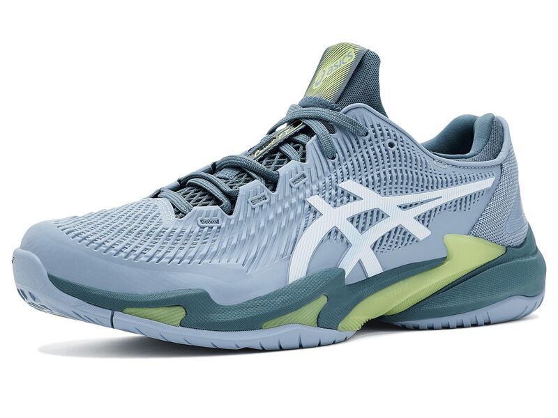 アシックス メンズ シューズ スニーカー Asics Court FF 3 Grey BlueWhite ホワイト