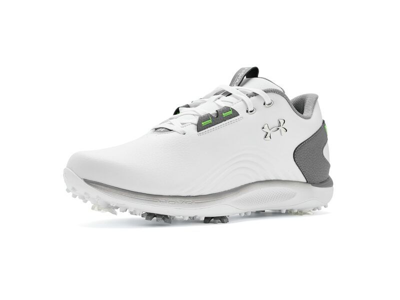 アンダーアーマー メンズ シューズ スニーカー Under Armour Drive Fade 2 Golf Cleats WhiteTitan Gra ホワイト