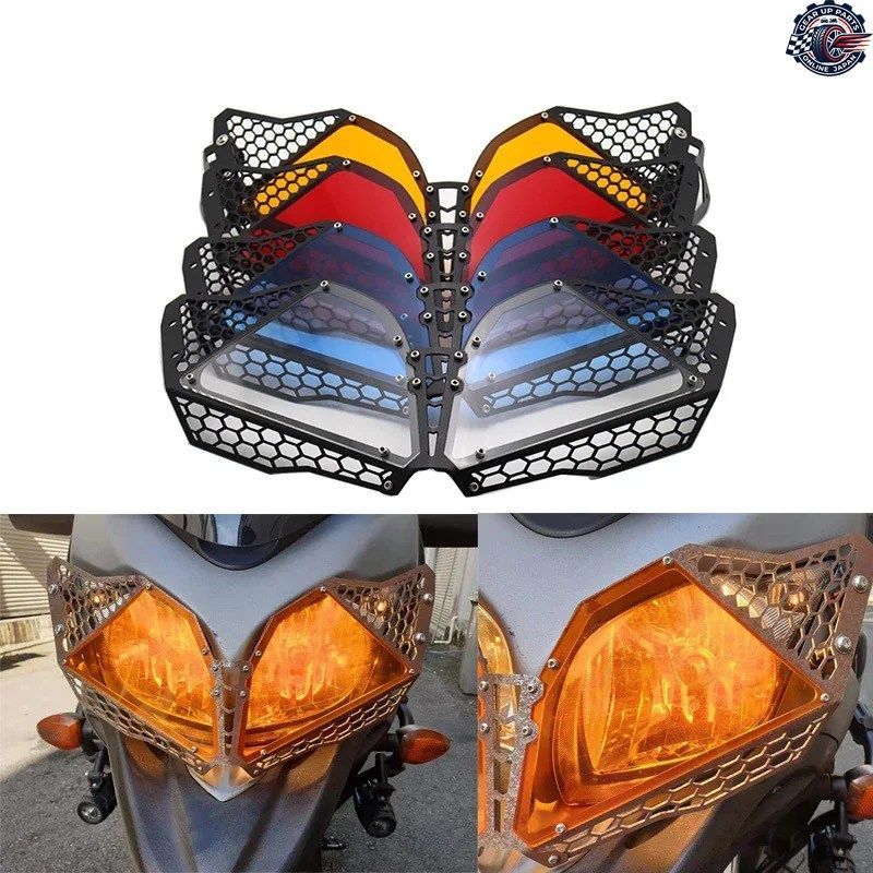 モーターサイクル用品 V-STORM DL650 2012 - 16 改造ヘッドライト装飾カバー
